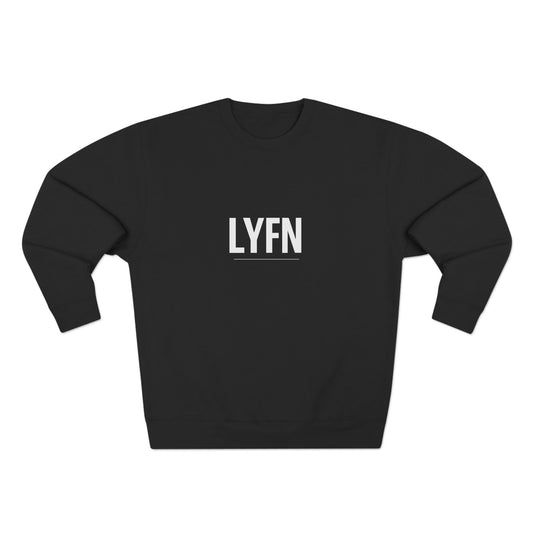 Casual Unisex Sweatshirt: Stylish Comfort for Everyday Wear, LYFN Graphic, Gift for Friends, Cozy Fashion, Wardrobe Essential