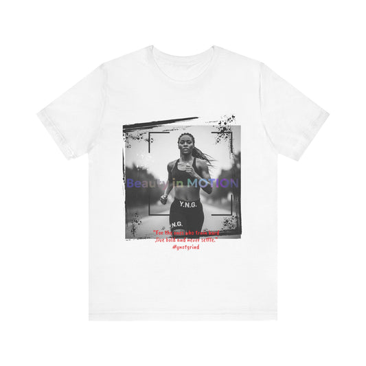 Athletic Motivation Tee, Gym Shirt, Inspirational Workout Top, Fitness Apparel, Unisex Graphic Tee