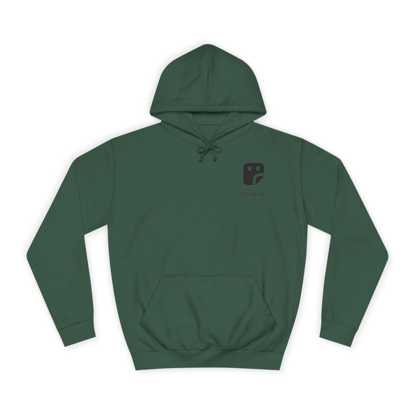 College Hoodie — "UNFINISHED" Graphic Logo Pullover