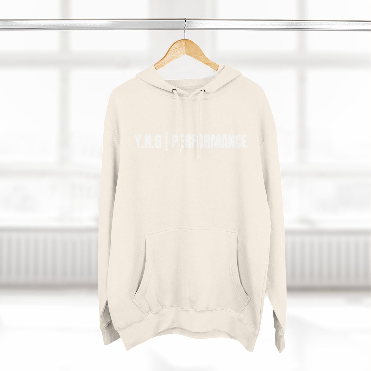 YnotGrind Performance Hoodie — Three-Panel Fleece Workout & Athletic Look