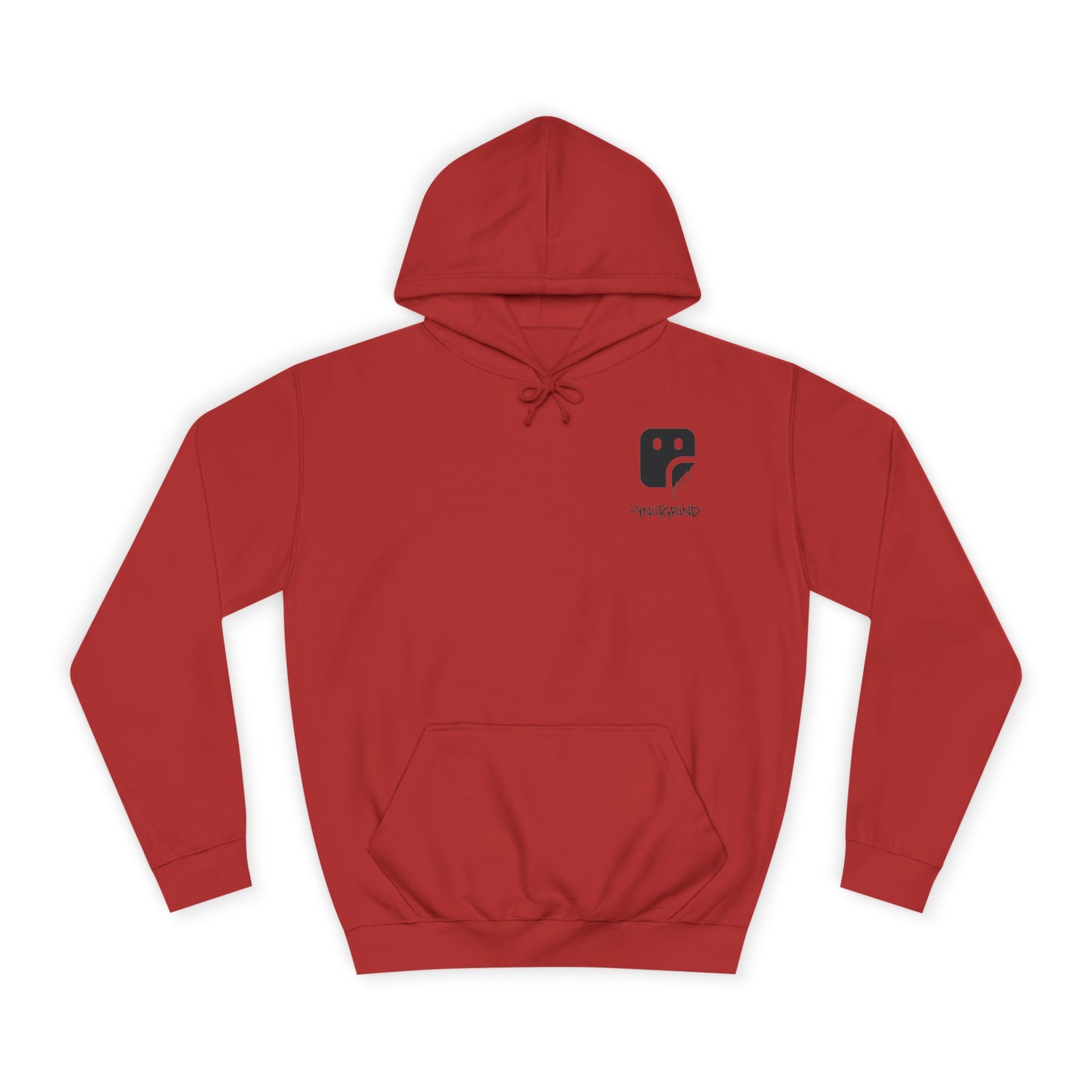 College Hoodie — "UNFINISHED" Graphic Logo Pullover