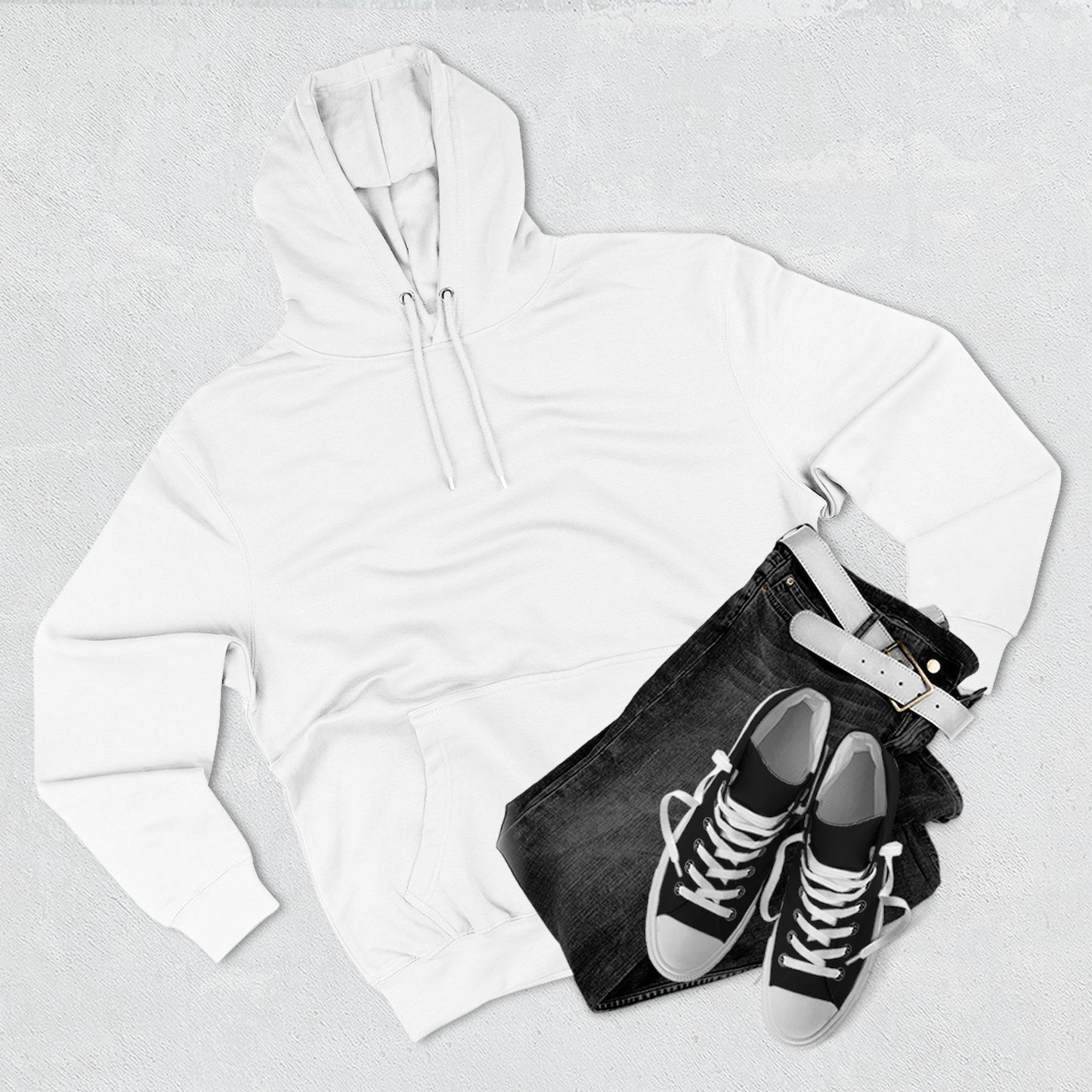 YnotGrind Performance Hoodie — Three-Panel Fleece Workout & Athletic Look