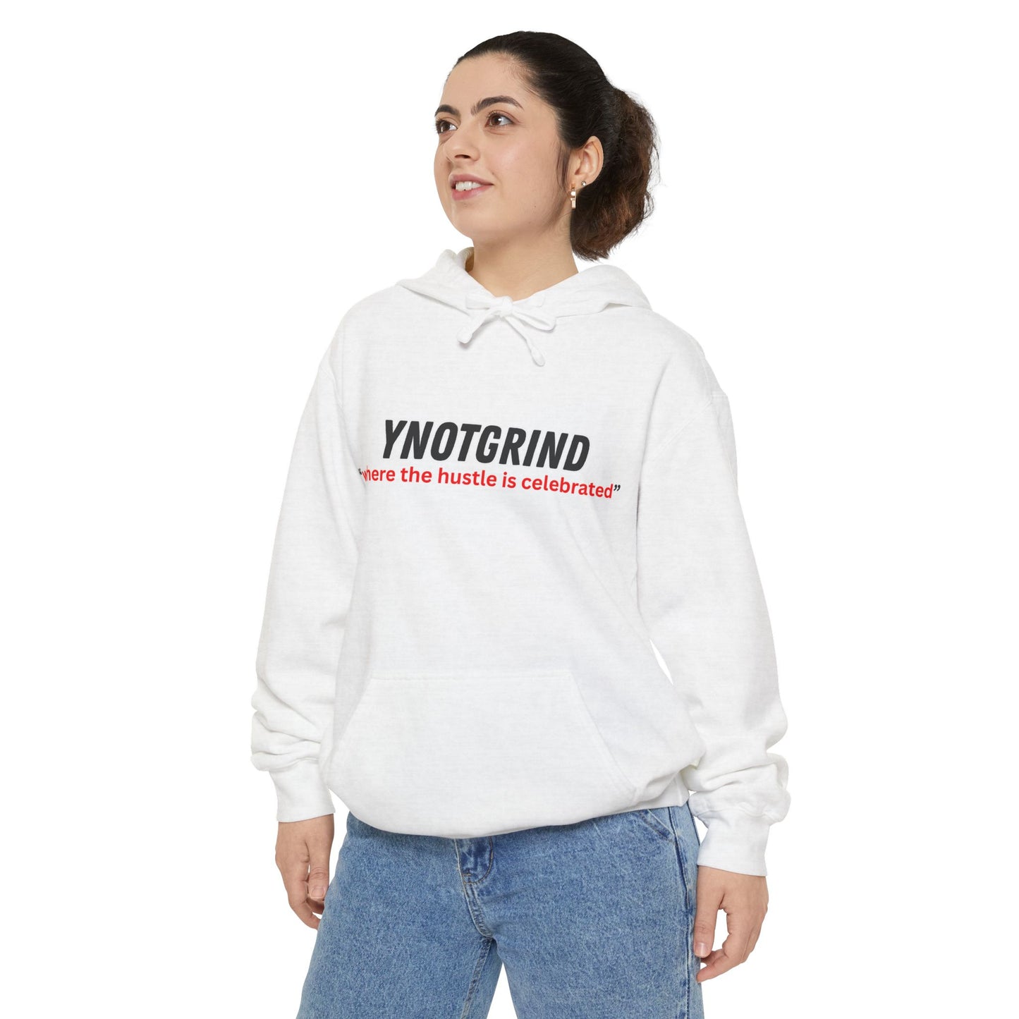 Unisex Motivational Hoodie - Perfect for Hustlers, Streetwear, Gift for Entrepreneurs, Cozy Sweatshirt, Inspirational Casual Wear
