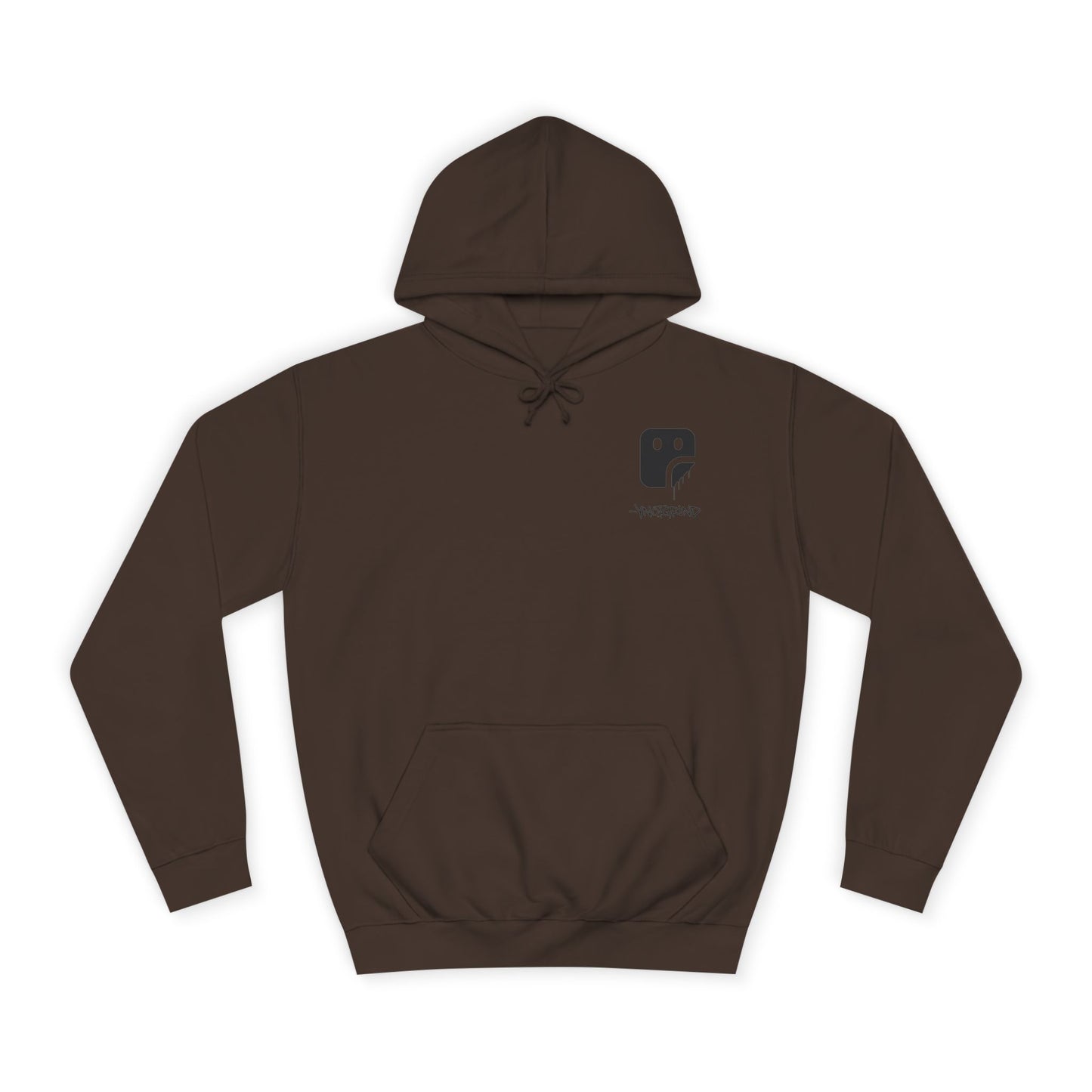 College Hoodie — "UNFINISHED" Graphic Logo Pullover