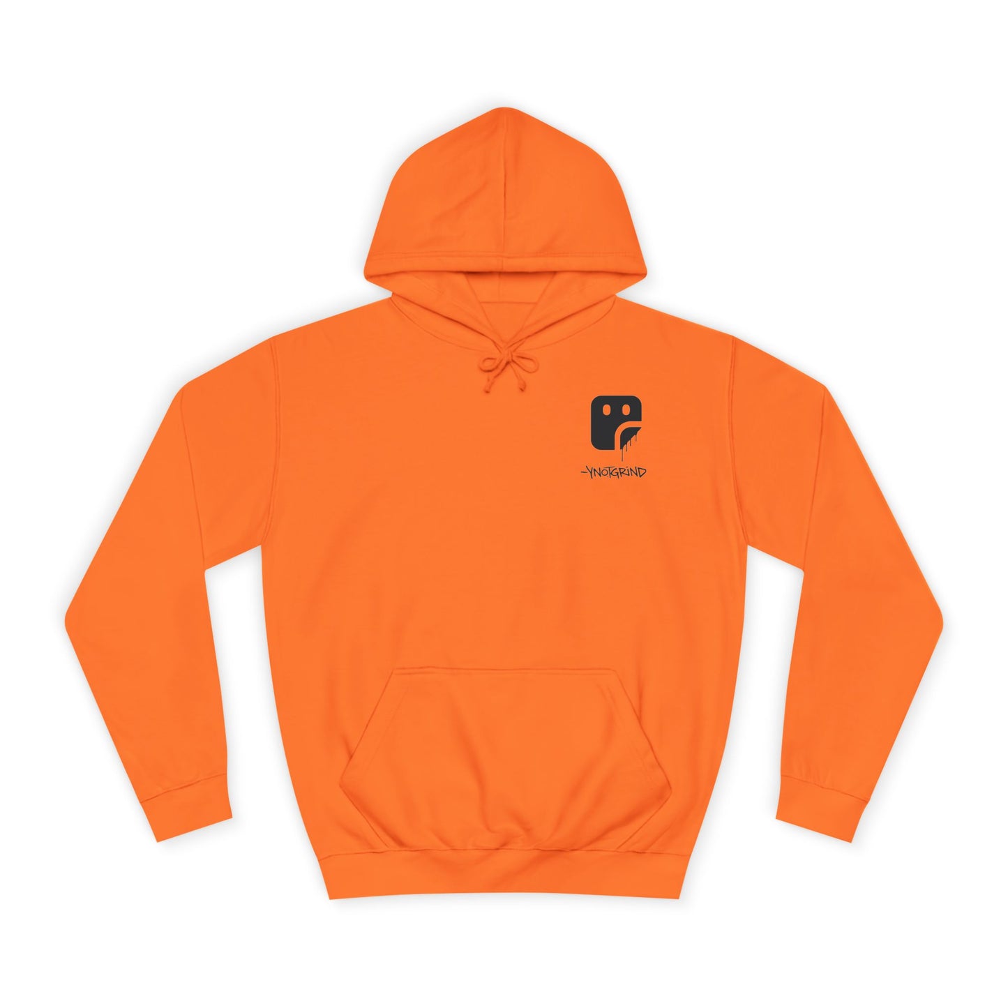 College Hoodie — "UNFINISHED" Graphic Logo Pullover