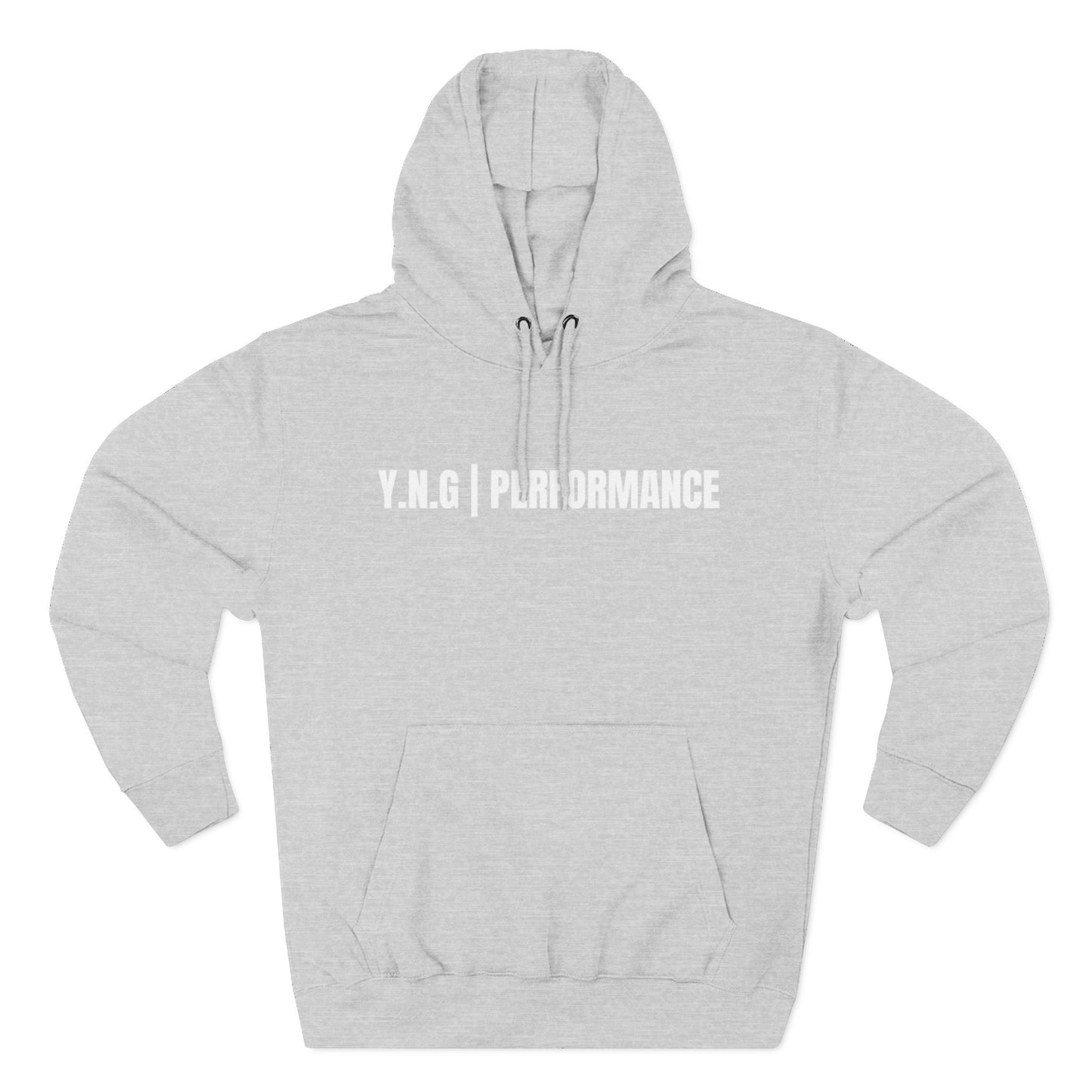 YnotGrind Performance Hoodie — Three-Panel Fleece Workout & Athletic Look
