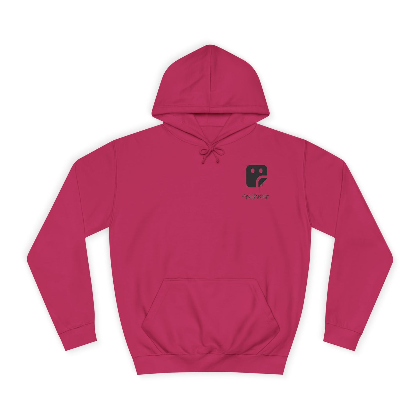 College Hoodie — "UNFINISHED" Graphic Logo Pullover