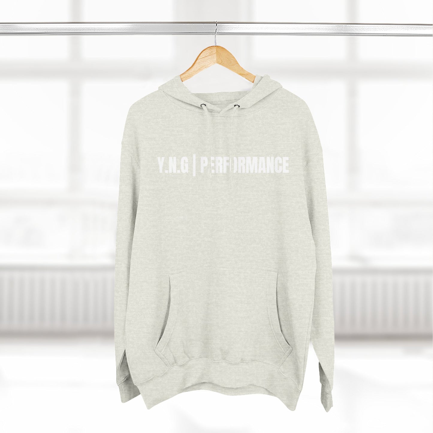 YnotGrind Performance Hoodie — Three-Panel Fleece Workout & Athletic Look