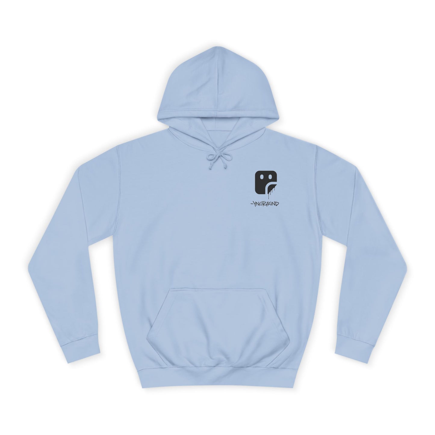College Hoodie — "UNFINISHED" Graphic Logo Pullover