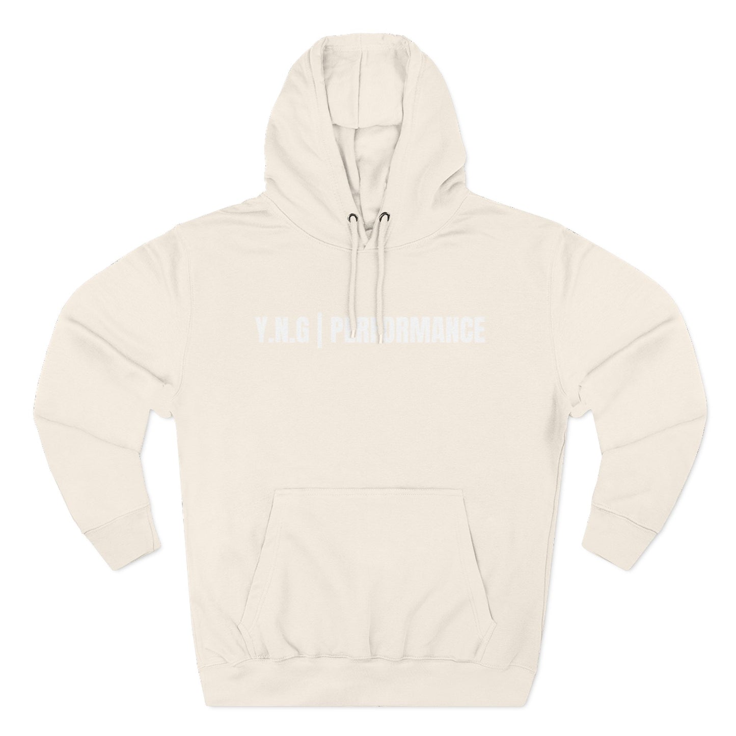 YnotGrind Performance Hoodie — Three-Panel Fleece Workout & Athletic Look