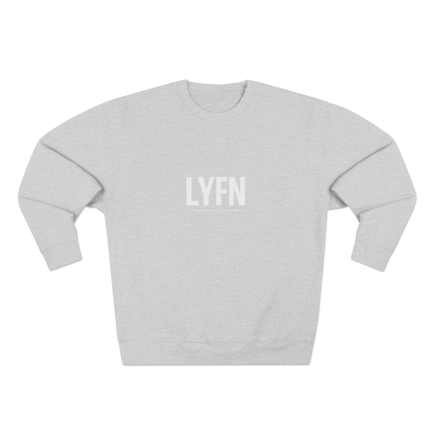 Casual Unisex Sweatshirt: Stylish Comfort for Everyday Wear, LYFN Graphic, Gift for Friends, Cozy Fashion, Wardrobe Essential