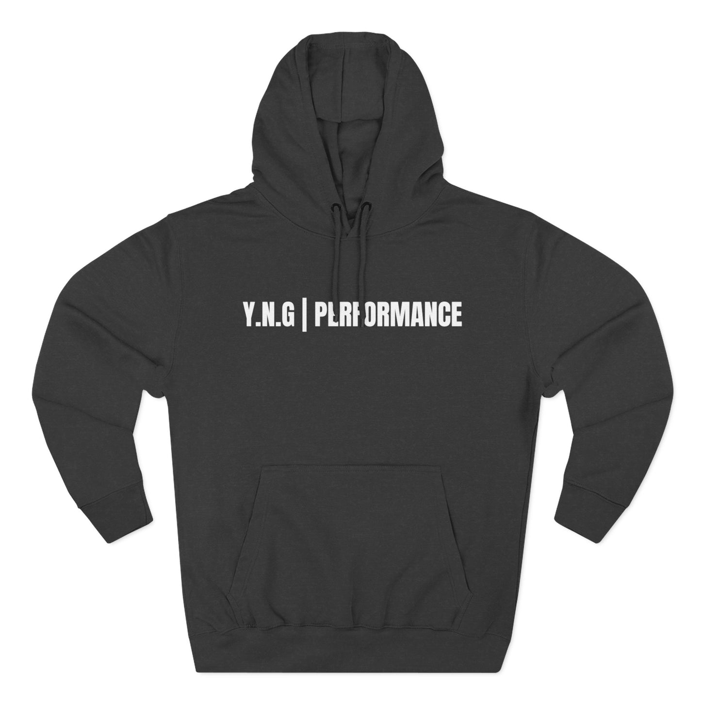 YnotGrind Performance Hoodie — Three-Panel Fleece Workout & Athletic Look