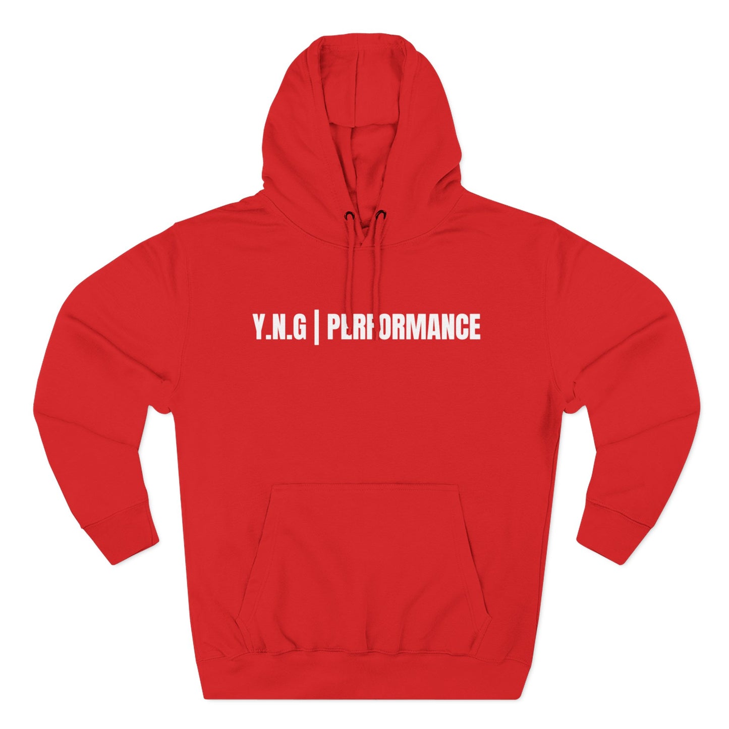 YnotGrind Performance Hoodie — Three-Panel Fleece Workout & Athletic Look