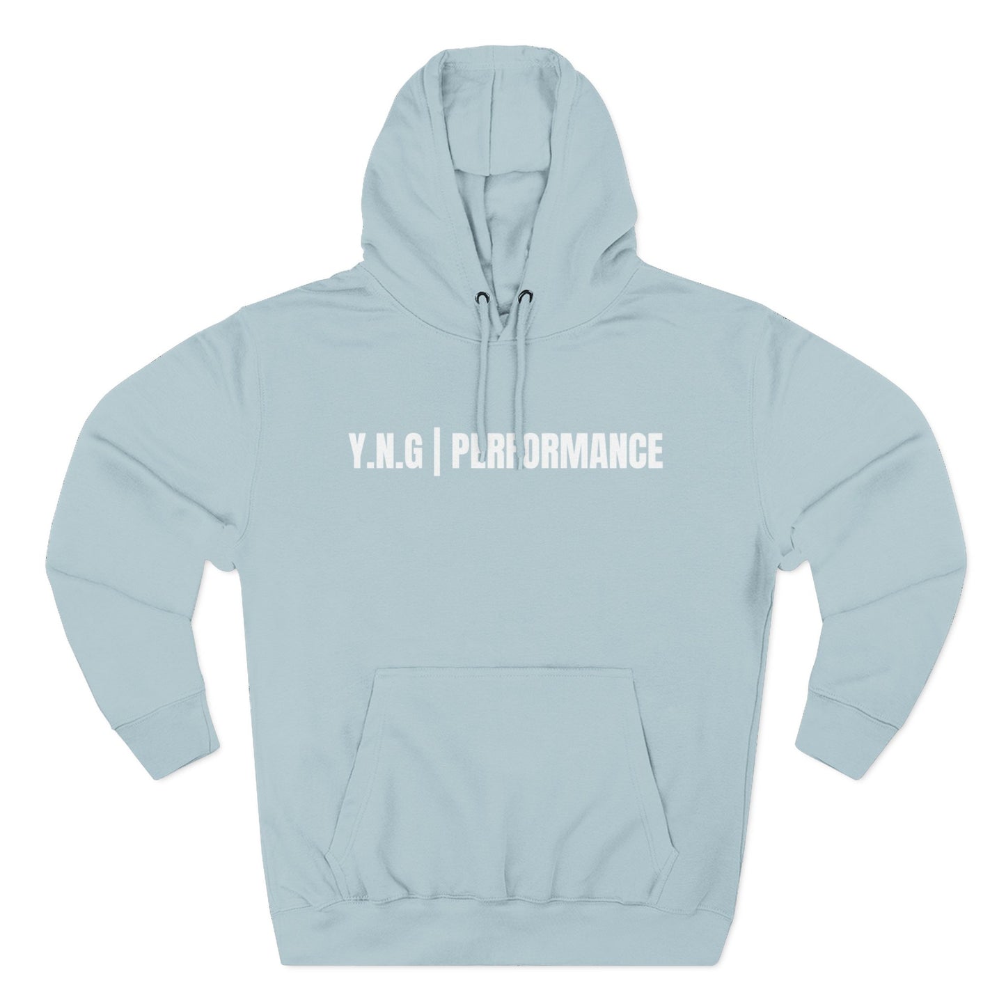 YnotGrind Performance Hoodie — Three-Panel Fleece Workout & Athletic Look