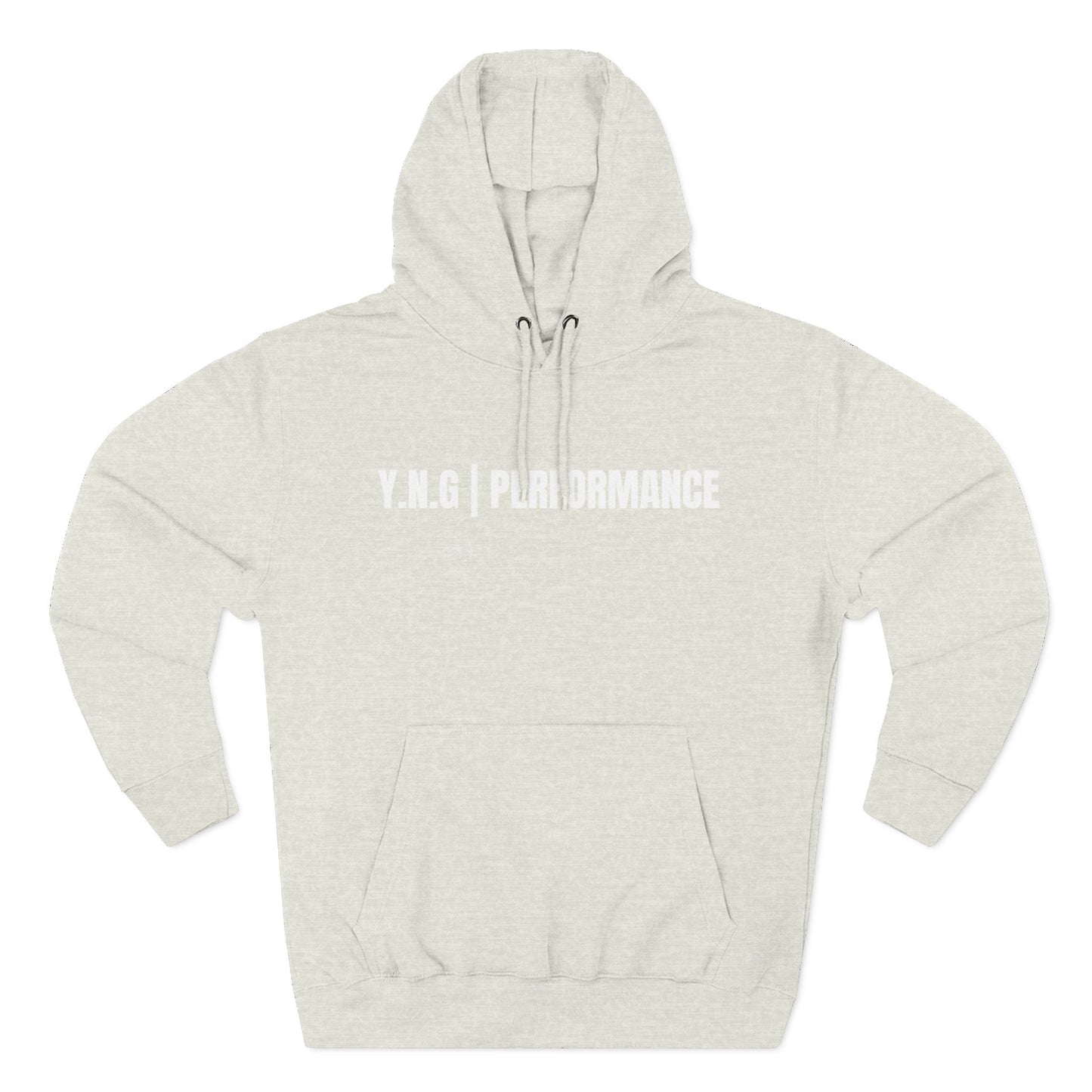 YnotGrind Performance Hoodie — Three-Panel Fleece Workout & Athletic Look