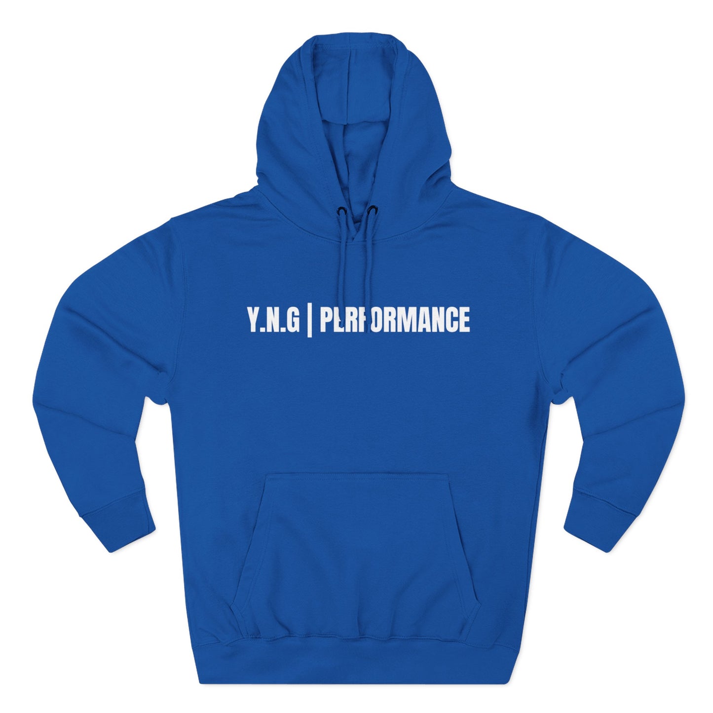 YnotGrind Performance Hoodie — Three-Panel Fleece Workout & Athletic Look