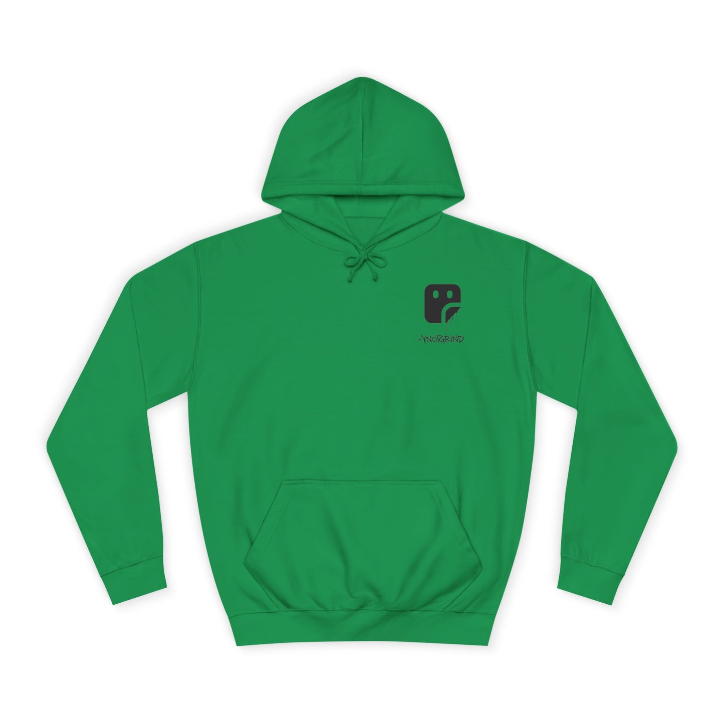College Hoodie — "UNFINISHED" Graphic Logo Pullover