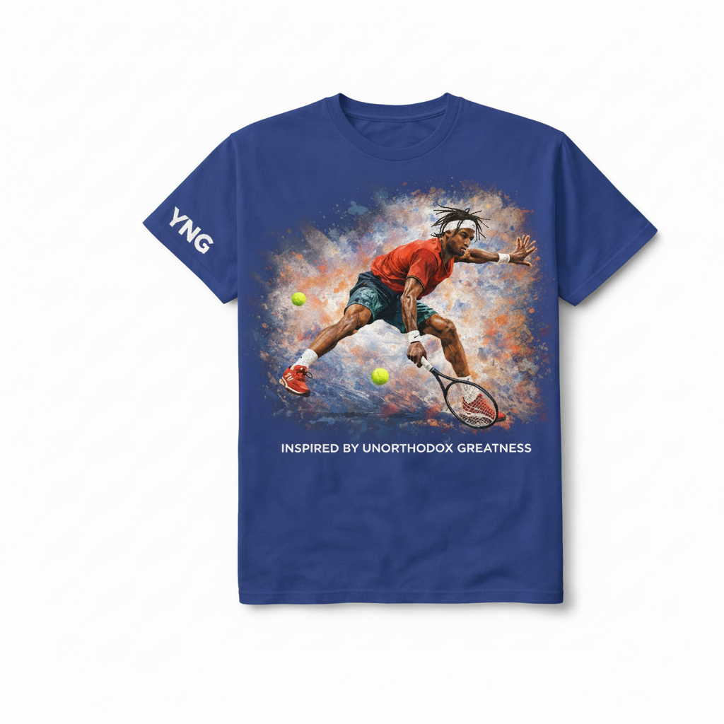 Unorthodox Motion Tee – Blue YNG